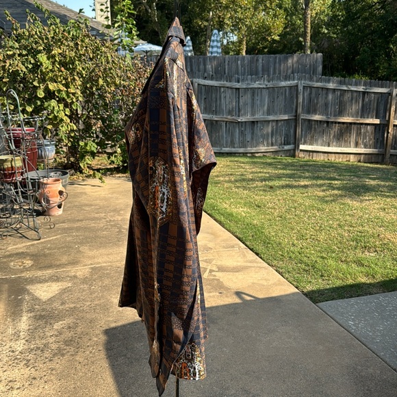 NOS Vintage 1970s xl Shirt golden arrow disco pimp Old stock - Picture 8 of 11